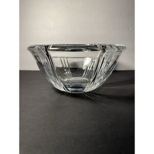 Mikasa Boulevard Crystal Bowl 10.25" Heavy Lead Crystal Germany